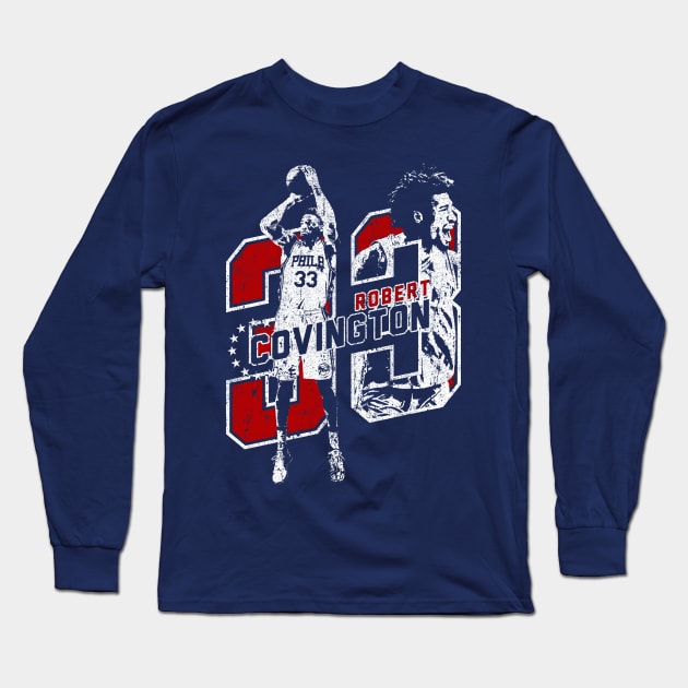 Robert Covington Long Sleeve T-Shirt by huckblade